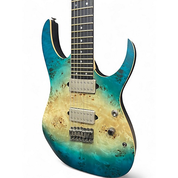 Used Ibanez RG1127PBFX CARIBBEAN ISLE Solid Body Electric Guitar