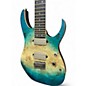 Used Ibanez RG1127PBFX CARIBBEAN ISLE Solid Body Electric Guitar