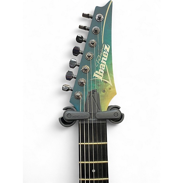 Used Ibanez RG1127PBFX CARIBBEAN ISLE Solid Body Electric Guitar