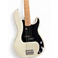 Used Fender Standard Precision Bass Olympic White Electric Bass Guitar