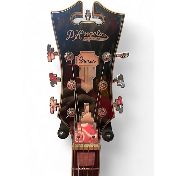 Used D'Angelico PREMIER EXL-1 RED Hollow Body Electric Guitar