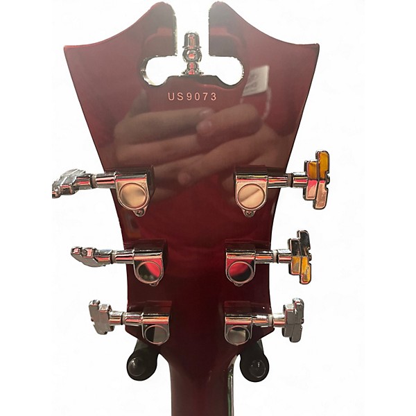 Used D'Angelico PREMIER EXL-1 RED Hollow Body Electric Guitar