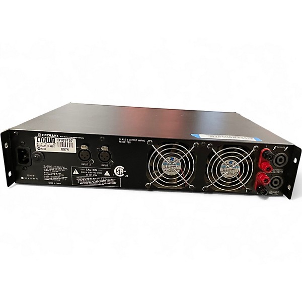 Used Crown XLS402 Power Amp