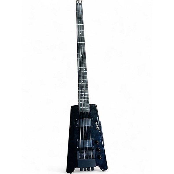 Used Spirit By Steinberger XT2 Headless Black Electric Bass Guitar