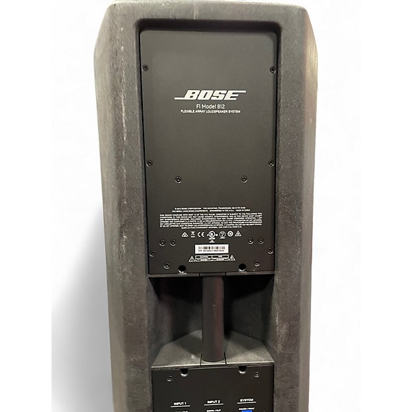 Used Bose f1 model 812 with subwoofer Sound Package