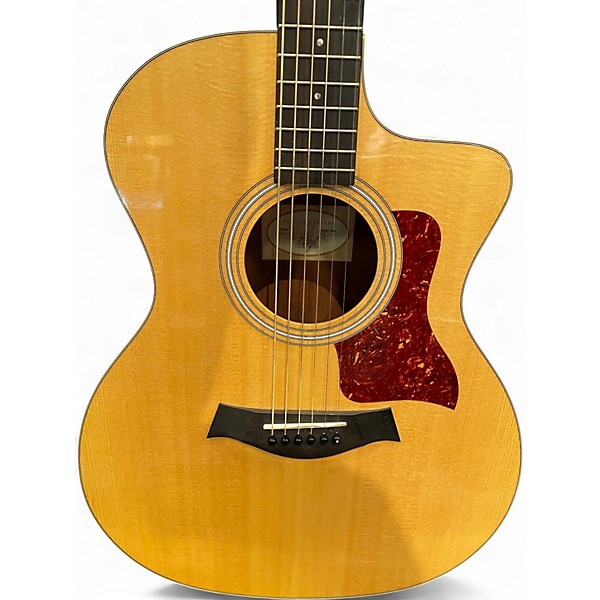 Used 2020 Taylor 214CE Natural Acoustic Electric Guitar