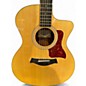 Used 2020 Taylor 214CE Natural Acoustic Electric Guitar