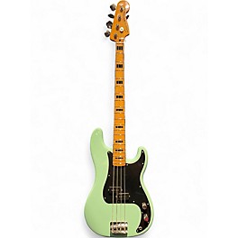 Used Squier Limited-Edition Classic Vibe '70s Precision Bass Surf Green Electric Bass Guitar
