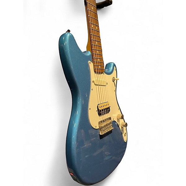 Used Squier Classic Vibe Duo Sonic Lake Placid Blue Solid Body Electric Guitar
