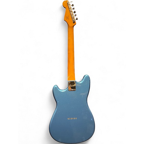 Used Squier Classic Vibe Duo Sonic Lake Placid Blue Solid Body Electric Guitar