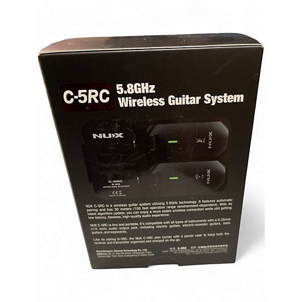 Used NUX c-5rc Instrument Wireless System