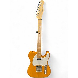 Used Squier Telecaster Butterscotch Solid Body Electric Guitar