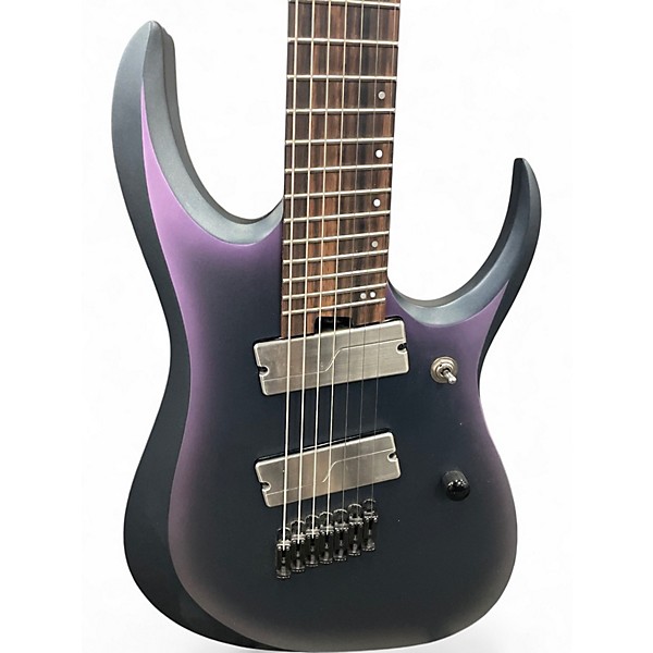 Used Ibanez RGD71ALMS BLACK AURORA Solid Body Electric Guitar