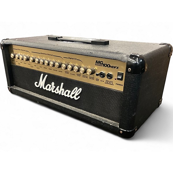 Used Marshall MG100HDFX Solid State Guitar Amp Head