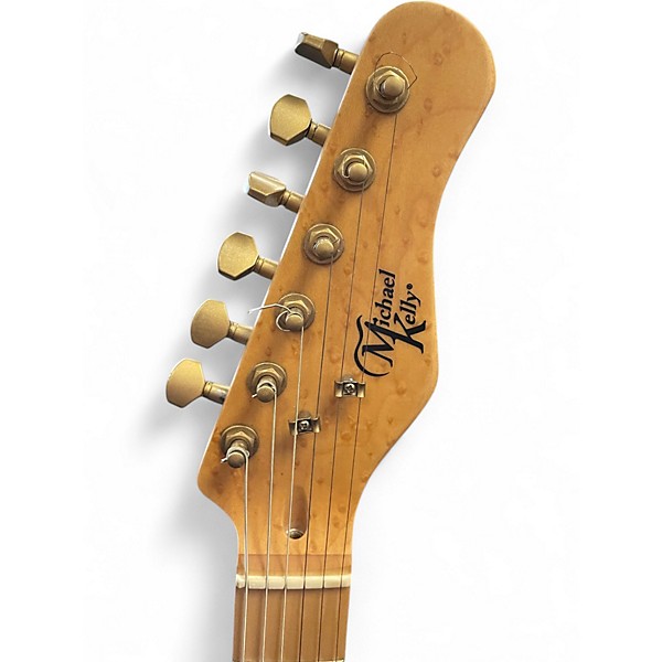Used Michael Kelly 53DB 3 Color Sunburst Solid Body Electric Guitar