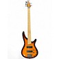 Used Ibanez SR375 5 String Orange Electric Bass Guitar thumbnail
