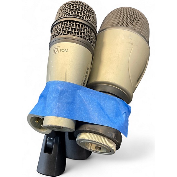 Used Samson Q Drum Mic Set 3 Piece  Drum Microphone