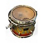 Used Spaun 5 Piece Custom Series Silver Holoflake Sunburst Flames Drum Kit thumbnail