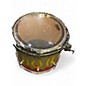 Used Spaun 5 Piece Custom Series Silver Holoflake Sunburst Flames Drum Kit