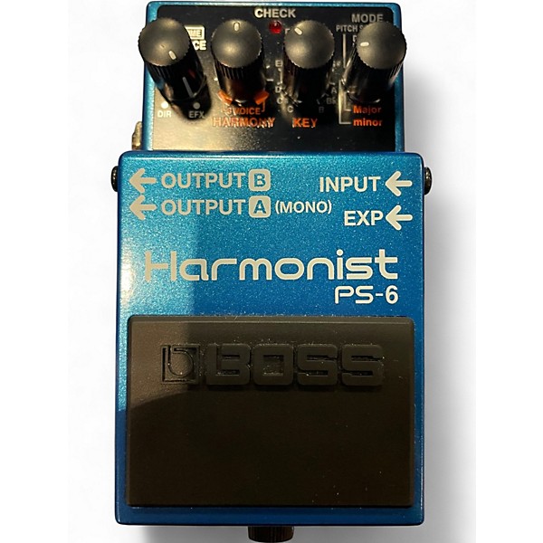 Used BOSS PS6 Harmonist Effect Pedal