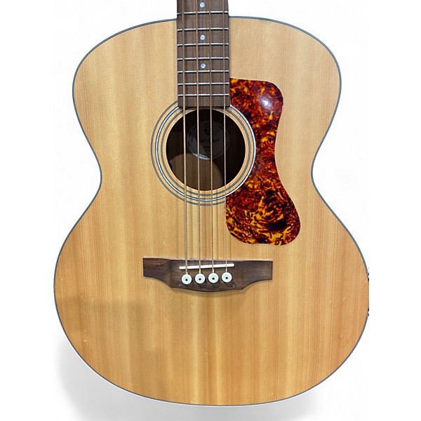 Used Guild B240E Natural Acoustic Bass Guitar