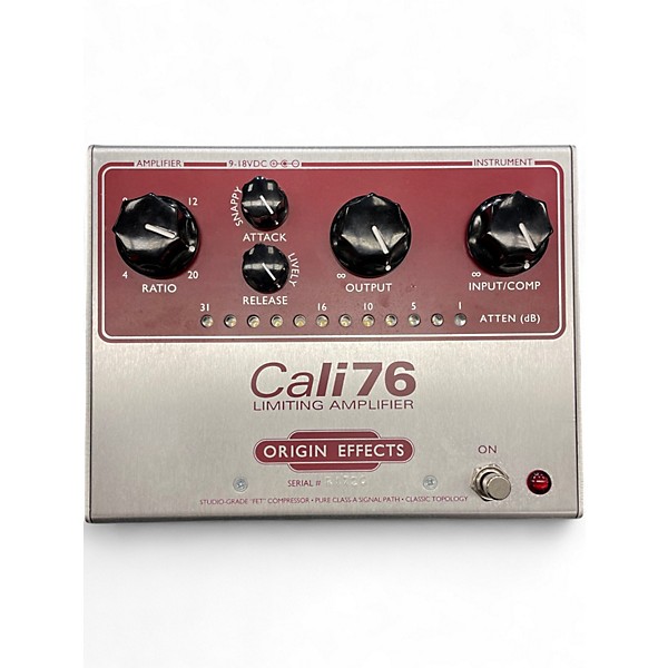 Used Origin Effects cali76 limiting amplifier Effect Pedal