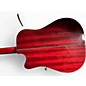 Used Takamine GD30-12 Red 12 String Acoustic Electric Guitar