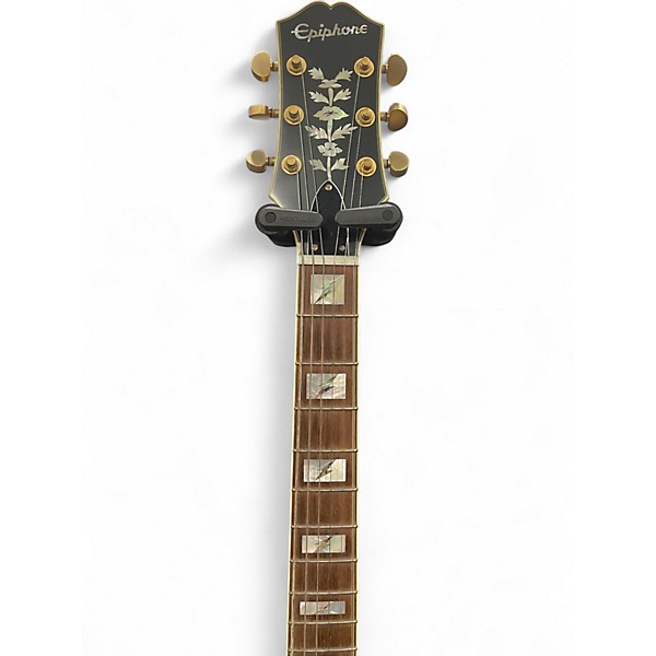Used Epiphone Emily Wolfe Black Hollow Body Electric Guitar
