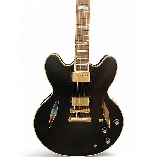 Used Epiphone Emily Wolfe Black Hollow Body Electric Guitar