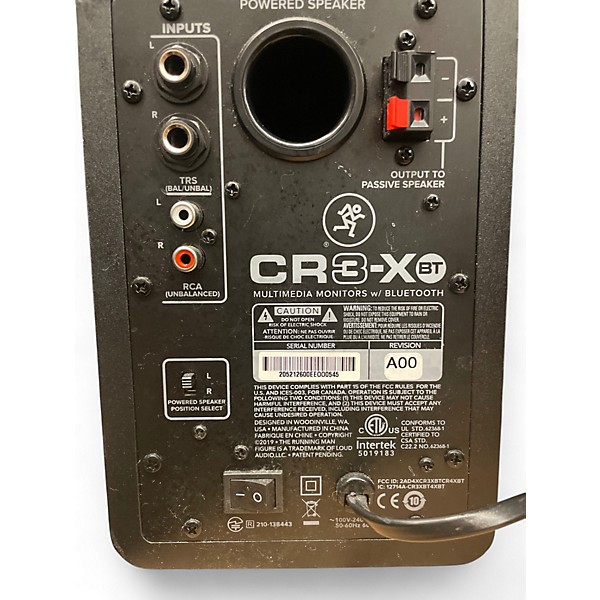 Used Mackie CR3-X BT Multi-Media Speaker