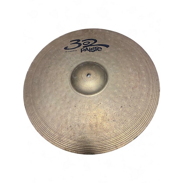 Used Paiste 18in 302 CRASH RIDE Cymbal