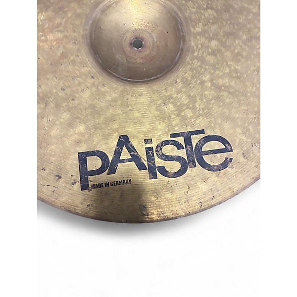 Used Paiste 18in 302 CRASH RIDE Cymbal