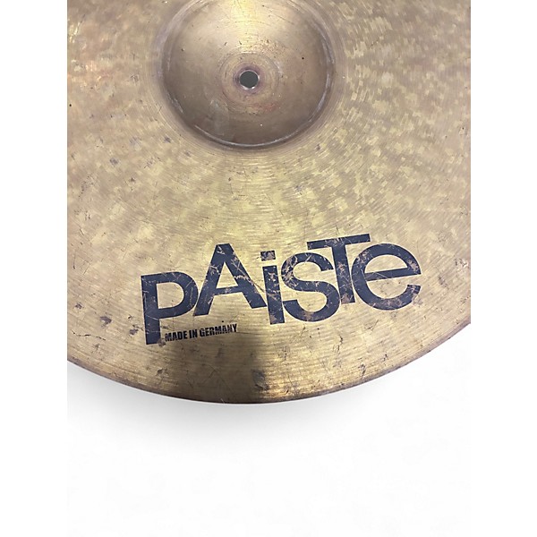 Used Paiste 18in CRASH RIDE PLUS Cymbal