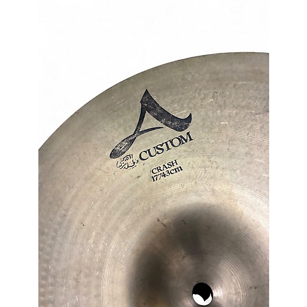 Used Zildjian 17in A Custom Crash Cymbal
