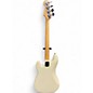 Used Fender Standard Precision Bass Antique White Electric Bass Guitar