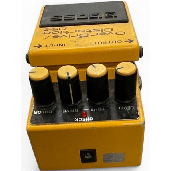 Used BOSS OS2 Overdrive Distortion Effect Pedal