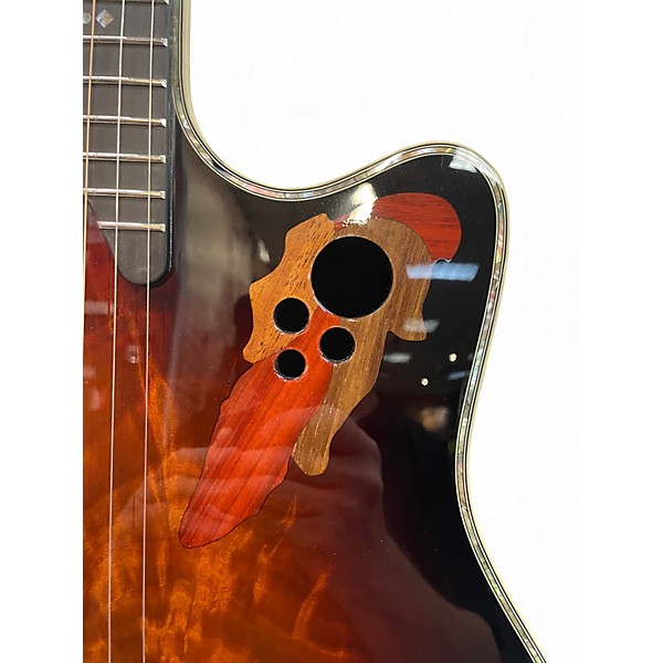 Used Ovation C2078AXP Elite Plus Exotic Wood Solid Body Electric Guitar