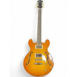 Used Eastman T184 YELLOW Hollow Body Electric Guitar