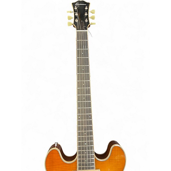 Used Eastman T184 YELLOW Hollow Body Electric Guitar