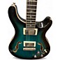 Used PRS PIEZO SE Trans Green Hollow Body Electric Guitar