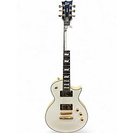 Used 2018 ESP LTD EC1000T CTM White Solid Body Electric Guitar
