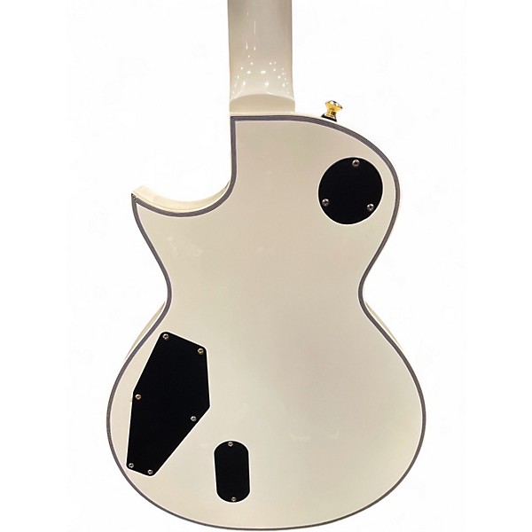 Used 2018 ESP LTD EC1000T CTM White Solid Body Electric Guitar