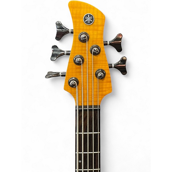 Used Yamaha TRBX605FM Natural Electric Bass Guitar