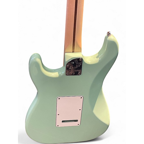 Used Fender Artist Series Jeff Beck Stratocaster Surf Green Solid Body Electric Guitar