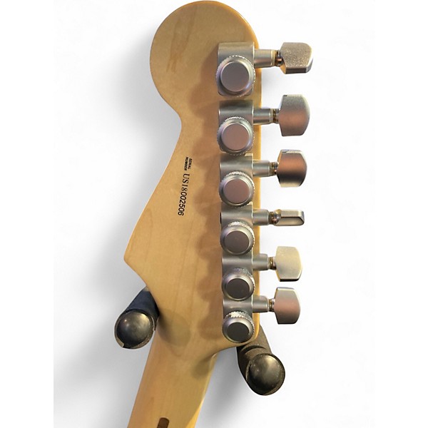 Used Fender Artist Series Jeff Beck Stratocaster Surf Green Solid Body Electric Guitar