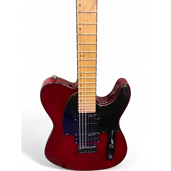 Used ESP LTD TE200 Black Cherry Solid Body Electric Guitar