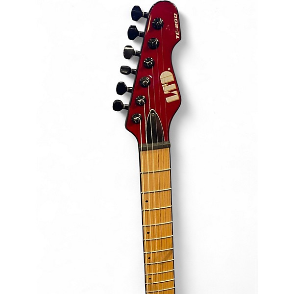 Used ESP LTD TE200 Black Cherry Solid Body Electric Guitar