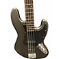 Used Squier STANDARD JAZZ BASS SATIN PEWTER GRAY Electric Bass Guitar