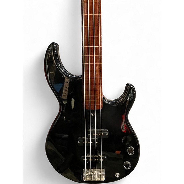 Used Yamaha BB350F Black Electric Bass Guitar