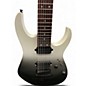 Used Ibanez RG7421 RG Series BLACK FADE Solid Body Electric Guitar